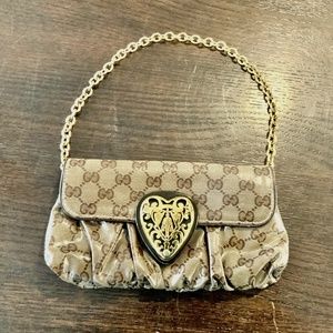 Gucci GG Crystal Babouska Clutch
